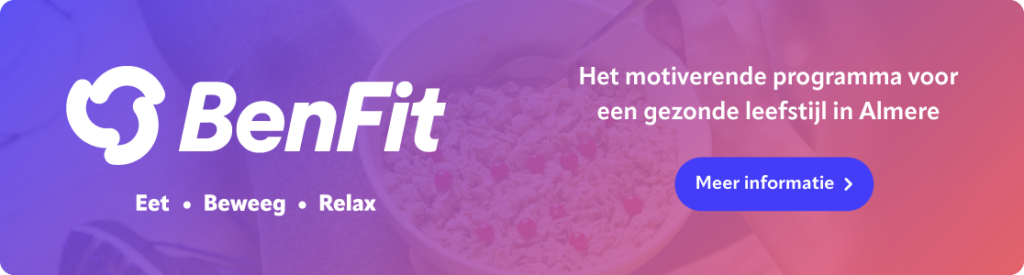 BenFit - Eet | Beweeg | Relax - Het motiverende programma voor een gezonde leefstijl in Almere